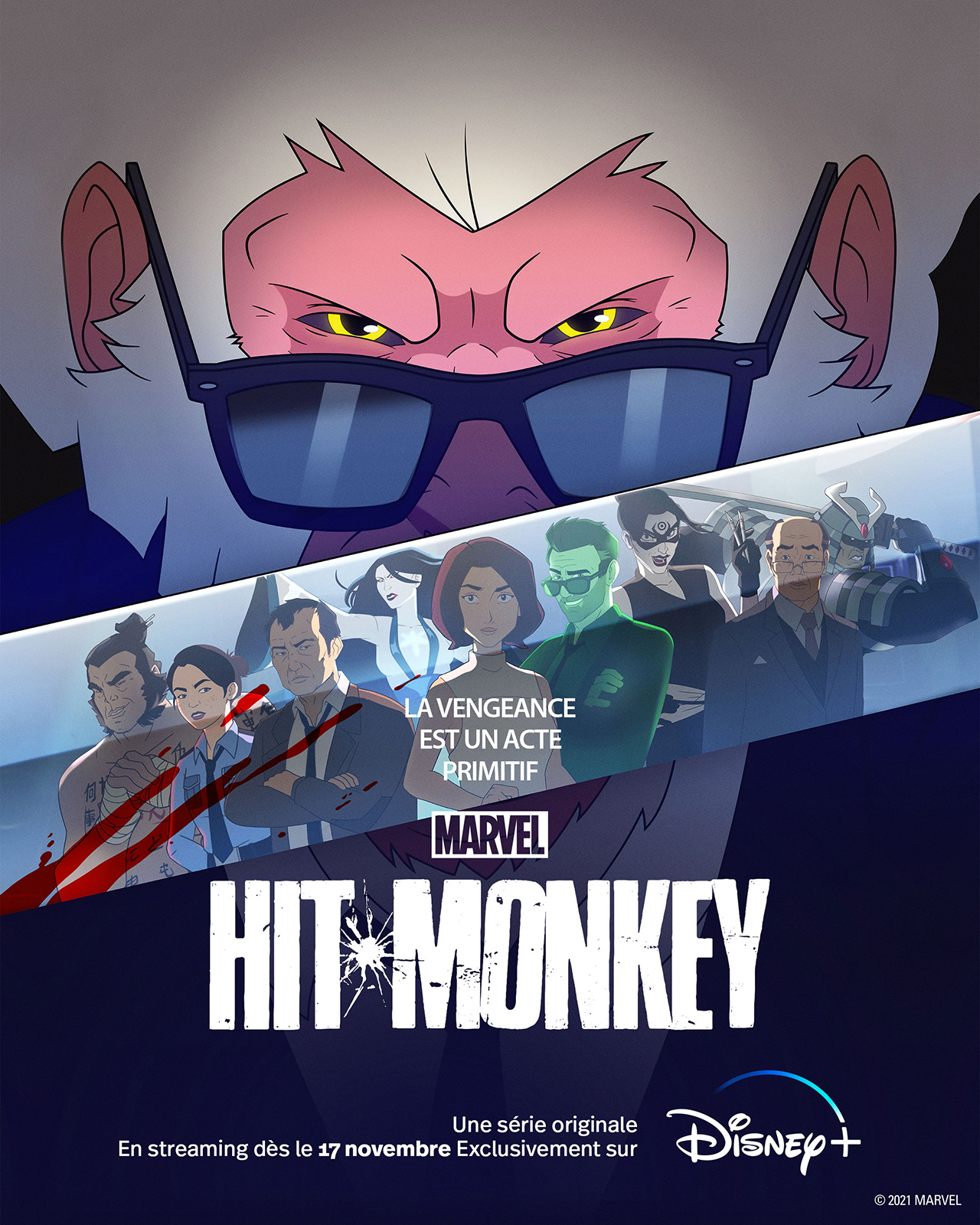 Marvel's Hit-Monkey saison 1 poster