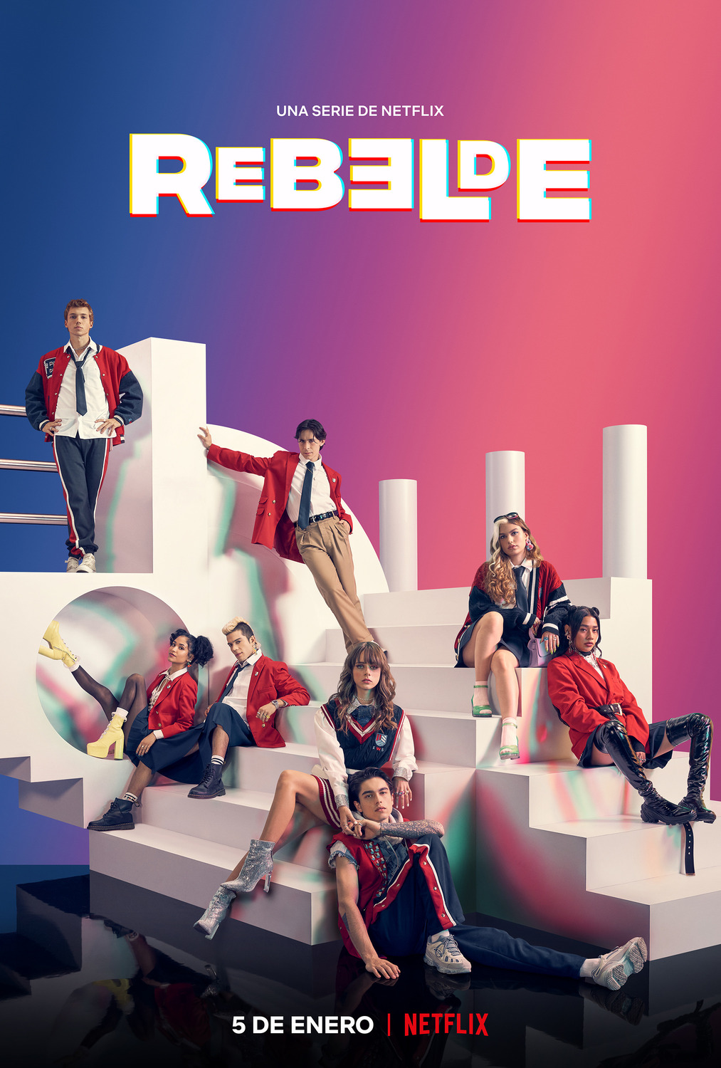 Rebelde (2022) saison 1 poster